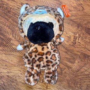 Stuffed Animal! Leopard! Dog! Pug! Toy!!